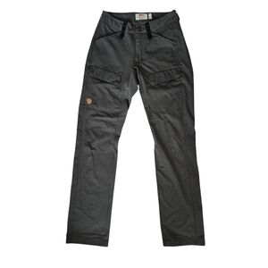 Fjallraven Keb Lite Hiking Climbing Pants Dark Gray Women's Size 26